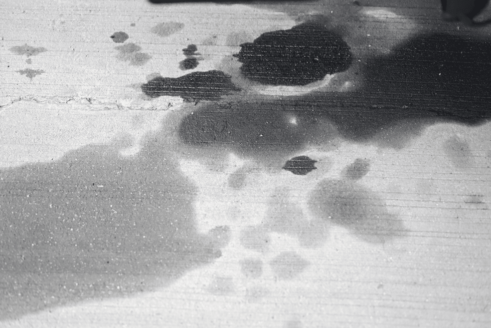oil stains