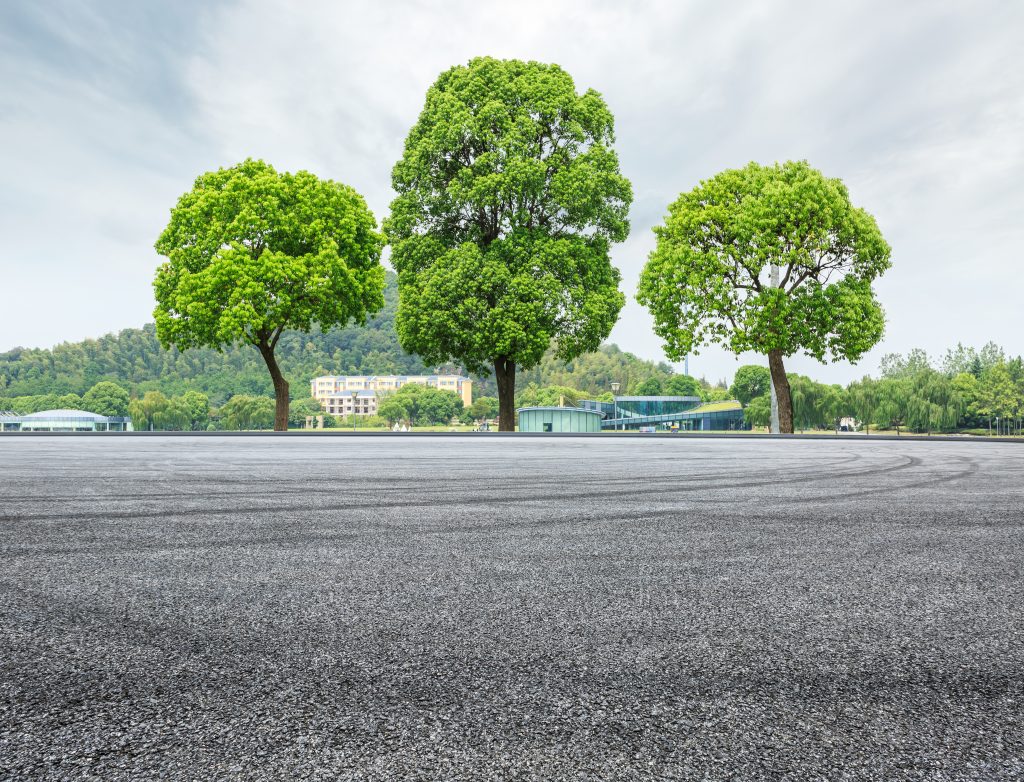 spring parking lot inspection