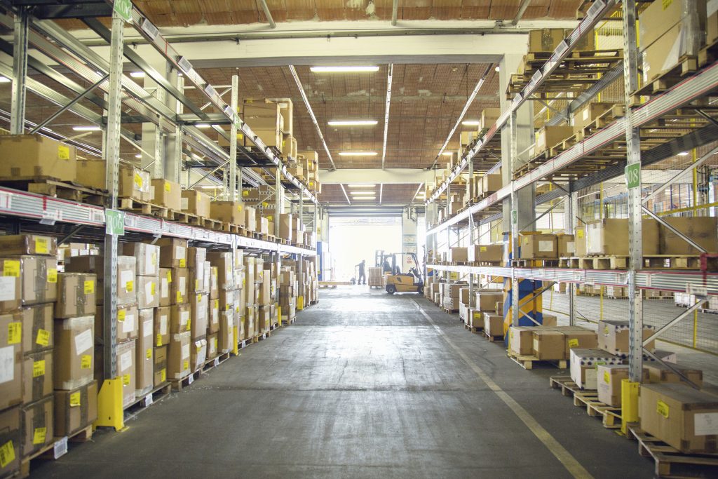warehouse floor striping